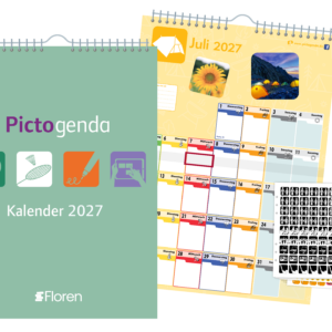 2027 Pictogenda Wandkalender